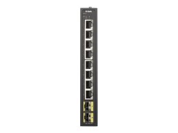 D-Link DIS-100G-10S Switch L2 Unmanaged Industrial, 8x10/100/1000Base-T ports, 2 SFP ports, Steel case | D-Link | 60 month(s)