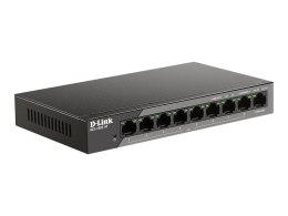D-Link DSS-100E-9P Switch L2 Unmanaged,Stand-alone,8x10/100Base-TX ports,1x10/100/1000Base-T port | D-Link