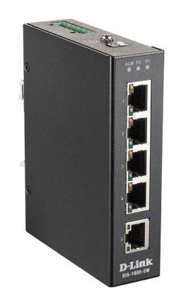 D-Link | Industrial Fast Ethernet Switch | DIS-100E-5W | Unmanaged | Wall mountable | 60 month(s)