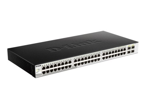 D-Link | Metro Ethernet Switch | DGS-1210-52/ME | Managed L2 | Rack mountable | Gigabit Ethernet (copper) ports quantity 48 | SF
