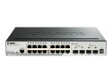 D-Link | Stackable Smart Managed Switch with 10G Uplinks | DGS-1510-20/E | Managed L2 | Desktop/Rackmountable | Gigabit Ethernet