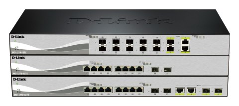 D-Link | Switch | DXS-1210-10TS | Web Management | Desktop | 10 Gbps (RJ-45) ports quantity 8 | SFP+ ports quantity 2 | Power su