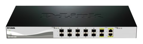 D-Link | Switch | DXS-1210-12SC | Web Management | Desktop | SFP+ ports quantity 10 | Combo ports quantity 2 | Power supply type