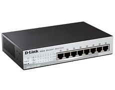D-Link | Switch | DES-1210-08P | Web Management | Desktop | 10/100 Mbps (RJ-45) ports quantity 8 | Power over Ethernet (PoE) por