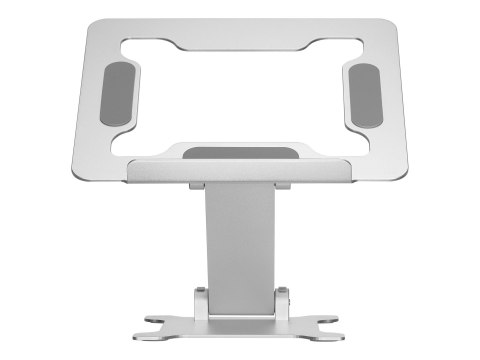 Gembird Foldable notebook riser stand, silver