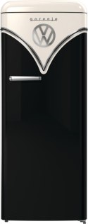 Gorenje Retro Refrigerator | OBRB615DBK | Energy efficiency class D | Free standing | Larder | Height 152.5 cm | Fridge net capa