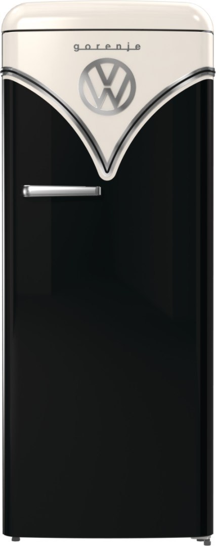 Gorenje Retro Refrigerator | OBRB615DBK | Energy efficiency class D | Free standing | Larder | Height 152.5 cm | Fridge net capa