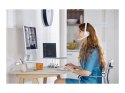 Logitech H390 USB Computer Headset Wired Headphones, USB Type-A, Off-white