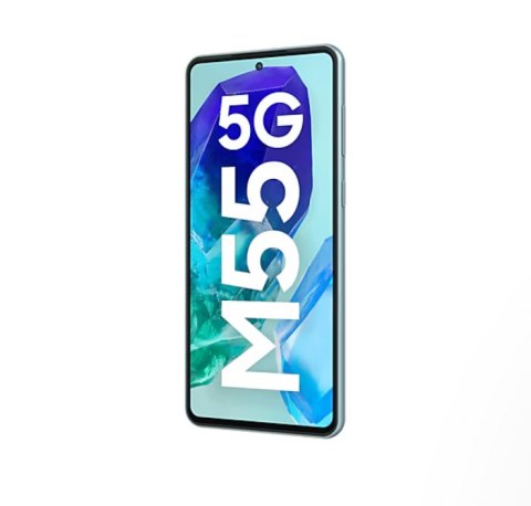 Samsung Galaxy M55 M556 (Light Green) Dual SIM 6.6" Super AMOLED 1080x2400/2.4GHz&2.36GHz/8GB RAM/128GB/Android 14/microSDXC,WiF