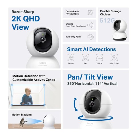 TP-LINK C220 Pan/Tilt Wi-Fi Camera