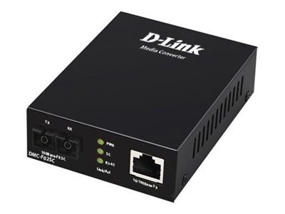 D-Link DMC-F02SC/E 10/100Base-TX to 100Base-FX SC Multi-Mode Media Converter (2 km) | D-Link