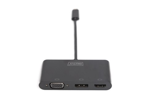 Digitus USB-C 3in1 Triple Monitor Adapter (HDMI, DP, VGA) | USB-C Graphics Adapter