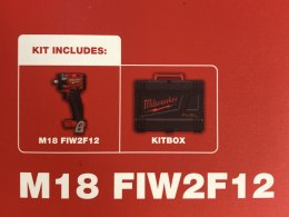 Klucz udarowy MILWAUKEE.UD WRENCH.M18FIW2F12-0X 339Nm RING