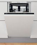 Whirlpool Dishwasher | WSIP 4O33 PFE | Built-in | Width 44.8 cm | Number of place settings 10 | Number of programs 9 | Energy ef