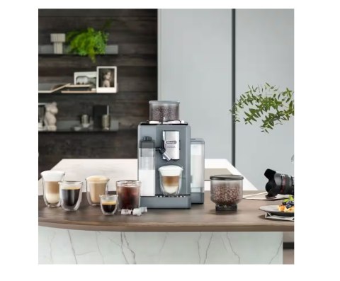 Ekspres do kawy Delonghi | EXAM440.55.G Rivelia | Ciśnienie pompy 19 bar | Wbudowany spieniacz do mleka | Automatyczny | 1450 W 