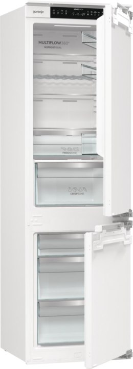 Gorenje Refrigerator | NRKI517E62WF | Energy efficiency class E | Built-in | Combi | Height 177.2 cm | No Frost system | Fridge 