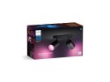 Philips Hue WCA Fugato Spotlight GU10 2x5.7W, Black | Philips Hue