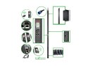APC Rack PDU 9000 Switched, ZeroU, 32A, 230V, (21) C13 & (3) C19 | Schneider Electric