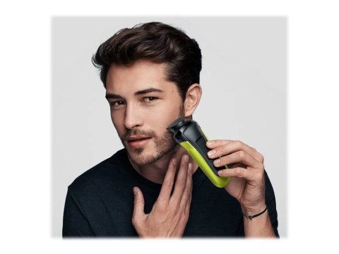 Braun | Shaver | 300BT Shave&Style | Operating time (max) 30 min | Black/Green