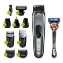 Braun Trimmer All-in-one MGK7221 Nose trimmer included Number of shaver heads/blades 1 Black/Grey Wet & Dry