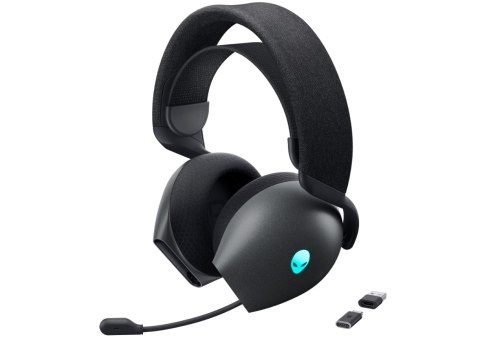 Dell Alienware Tri Mode Wireless Gaming Headset | AW725H | Built-in microphone | Wired/Wireless | Dark Side of the Moon