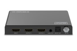 Digitus 8K HDMI Splitter, 1x2 | DS-55339 | Black