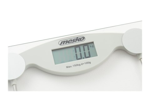 Mesko | Bathroom scales | MS 8137 | Maximum weight (capacity) 150 kg | Accuracy 100 g | Glass
