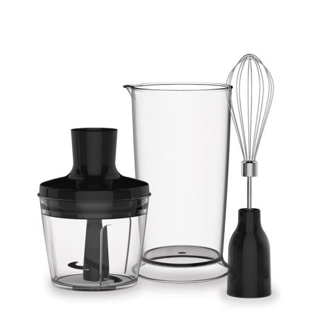 TEFAL | Quickchef 3-in-1 HB656838 | Blender | Hand Blender | 1000 W | Number of speeds 20 | Turbo mode | Chopper | Black
