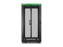 APC Easy Rack 600mm/24U/1200mm , with Roof, Side panel,castors,feet and 4 Brackets, No Bottom, black | Schneider Electric