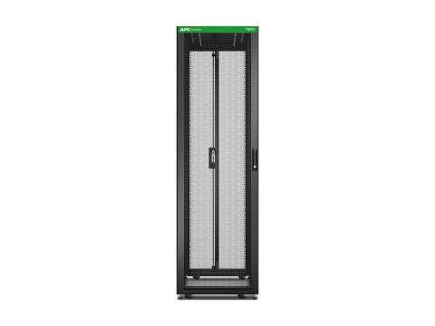 APC Easy Rack 600mm/42U/1200mm , with Roof, castors, feet and 4 Brackets, No Side panels, black | Schneider Electric