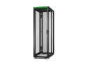 APC Easy Rack 600mm/42U/1200mm , with Roof, castors, feet and 4 Brackets, No Side panels, black | Schneider Electric