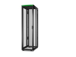APC Easy Rack 600mm/48U/1200mm , with Roof, castors, feet and 4 Brackets, No Side panels, black | Schneider Electric