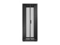 APC Easy Rack 800mm/42U/1000mm , with Roof, castors, feet and 4 Brackets, No Side panels, black | Schneider Electric