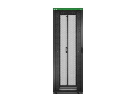 APC Easy Rack 800mm/48U/1000mm , with Roof, castors, feet and 4 Brackets, No Side panels, black | Schneider Electric