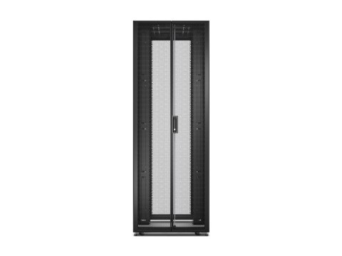 APC Easy Rack 800mm/48U/1000mm , with Roof, castors, feet and 4 Brackets, No Side panels, black | Schneider Electric