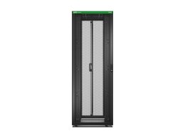 APC Easy Rack 800mm/48U/1200mm , with Roof, castors, feet and 4 Brackets, No Side panels, black | Schneider Electric