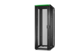 APC Easy Rack 800mm/48U/1200mm , with Roof, castors, feet and 4 Brackets, No Side panels, black | Schneider Electric