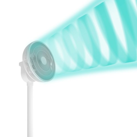 Duux Fan | Whisper Flex 2 | Stand Fan | White | Diameter 34 cm | Number of speeds 30 | Oscillation | 2-21.5 W | Yes