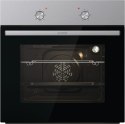 Gorenje Oven | BO6615E01X | 60 L | Electric | EnamelClean | Mechanical control | Height 59.5 cm | Width 59.5 cm | Stainless stee