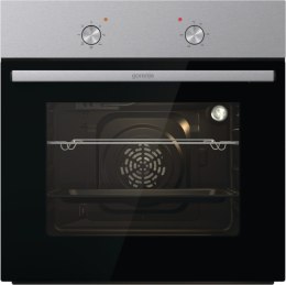 Gorenje Oven | BO6615E01X | 60 L | Electric | EnamelClean | Mechanical control | Height 59.5 cm | Width 59.5 cm | Stainless stee
