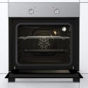 Gorenje Oven | BO6615E01X | 60 L | Electric | EnamelClean | Mechanical control | Height 59.5 cm | Width 59.5 cm | Stainless stee