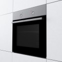 Gorenje Oven | BO6615E01X | 60 L | Electric | EnamelClean | Mechanical control | Height 59.5 cm | Width 59.5 cm | Stainless stee