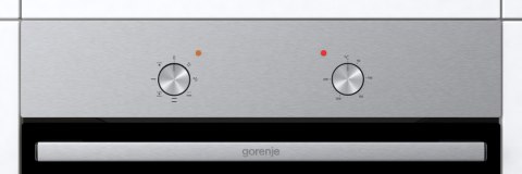 Gorenje Oven | BO6615E01X | 60 L | Electric | EnamelClean | Mechanical control | Height 59.5 cm | Width 59.5 cm | Stainless stee