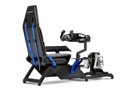 Next Level Racing Boeing Commercial Edition Flight Simulator | Niebieskie akcenty