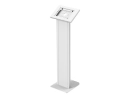 Neomounts FL15-750WH1 Tablet floor stand - lockable (incl. lock) - VESA 75x75 - bolt-down - suitable for various 9.7-11