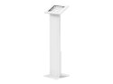 Neomounts FL15-750WH1 Tablet floor stand - lockable (incl. lock) - VESA 75x75 - bolt-down - suitable for various 9.7-11" tablets