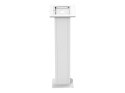 Neomounts FL15-750WH1 Tablet floor stand - lockable (incl. lock) - VESA 75x75 - bolt-down - suitable for various 9.7-11" tablets