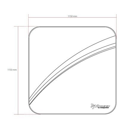 Arozzi | mm | Floor Mat | White