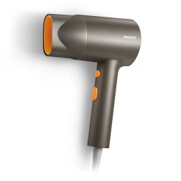Suszarka do włosów Philips | BHD321/00 Seria 3000 | 1600 W | Liczba ustawień temperatury 2 | Funkcja jonizacji | Szary/pomarańcz