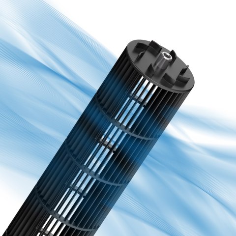 Duux Fan | Elevate | Tower Fan | Biały | Średnica 29 cm | Liczba prędkości 12 | Oscylacja | 4-40 W